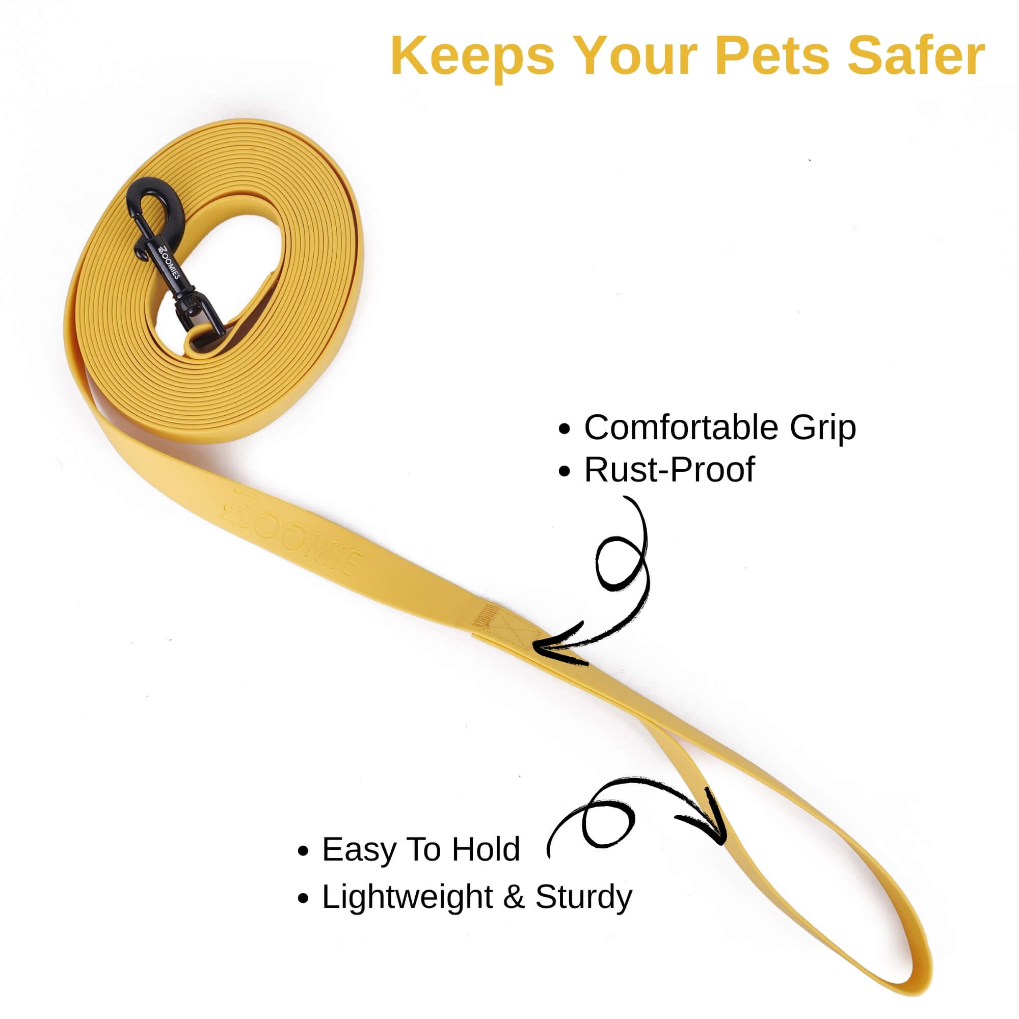 zoomies-Yellow Leash 20 ft-05