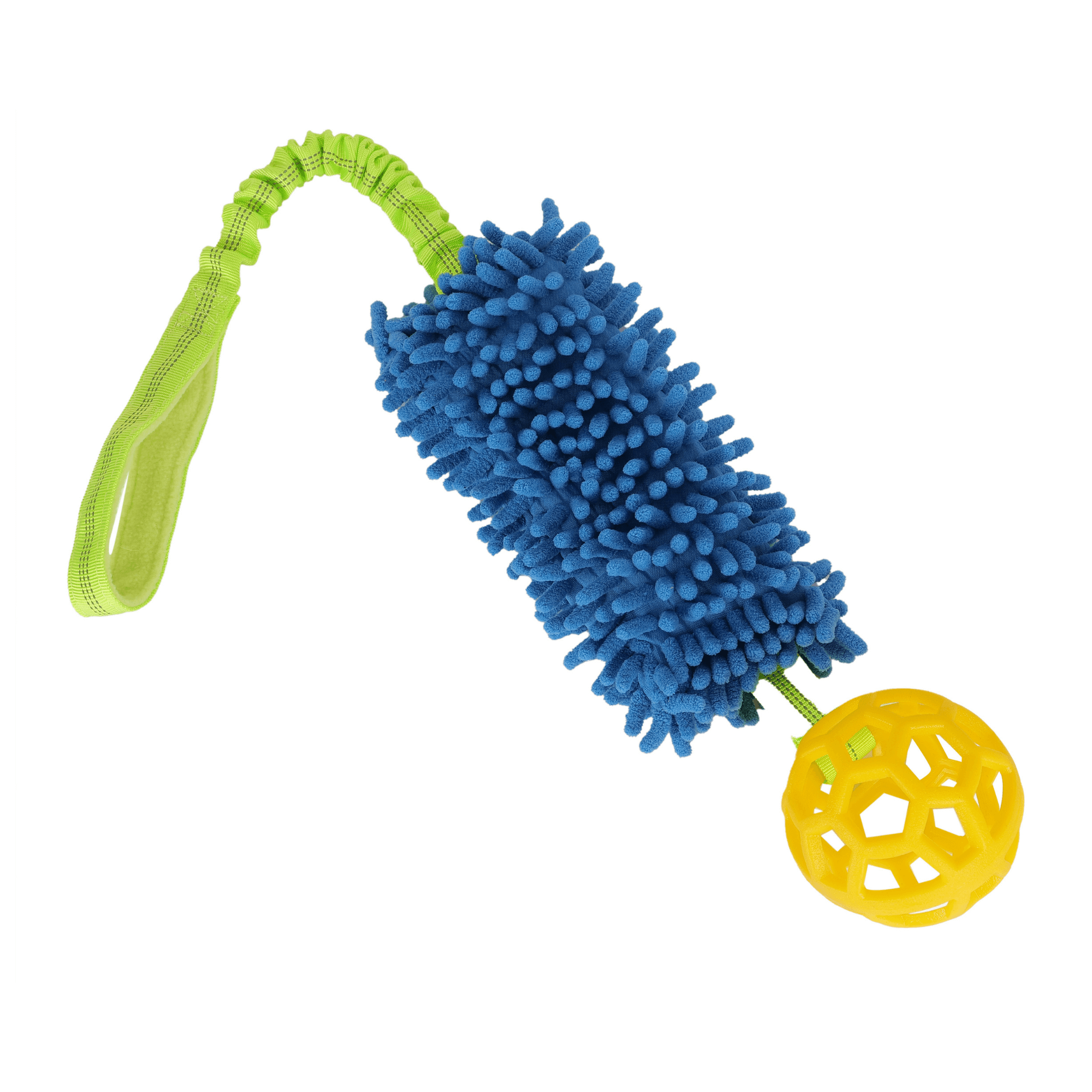 Zoomies PowerFlex Stretch Tug Toy Zoomies PowerFlex stretch tug dog toy designed for safe tug-of-war and interactive play